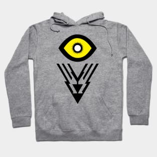 Destiny 2: The Visionary Emblem - Yellow Fill Hoodie